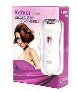 kemei-km-290r-rechargeable-lady-epilator-shaver-white