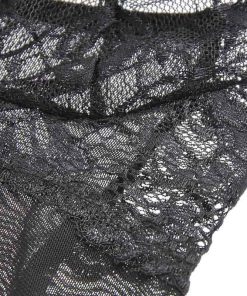 Women Night Dress Sexy Lingerie V-Neck with G-String