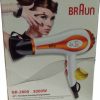 Braun Br-2800 Hair Dryer Multicolour
