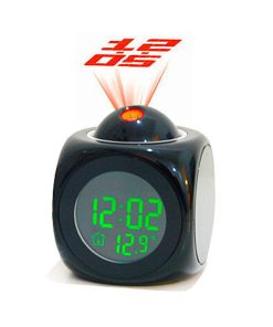 Multi Function LCD Talking Projection Alarm Clock Time and Temperature Display