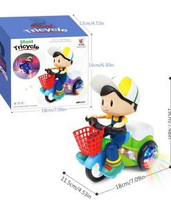 Stunt Tricycle 360 Degree Rotating Lighting Music