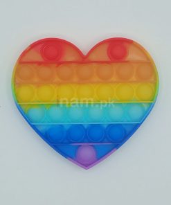 Heart Shape Pop It Fidget