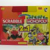Monopoly and Scrabble 2 in 1 Board Game