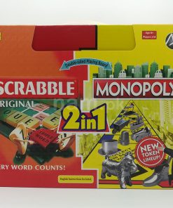 Monopoly and Scrabble 2 in 1 Board Game