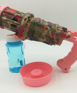 Gatling Electric Light Bubble Machine Gun