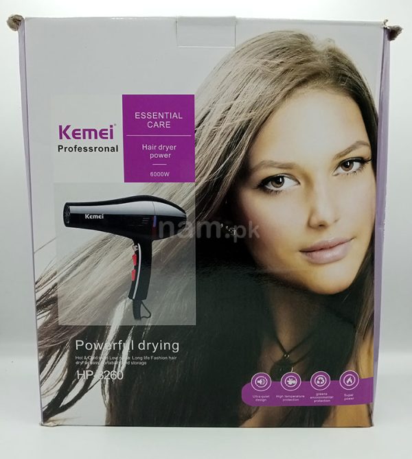 Kemei Professional Hair Dryer 8260 in Pakistan Inam.pk