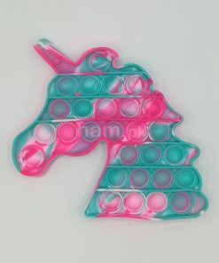Unicorn Shape Pop It Fidget Toy