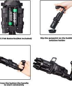 Automatic Electric Bubble Gun
