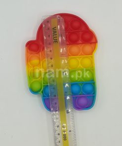 Among US Shape Pop It Toy Size