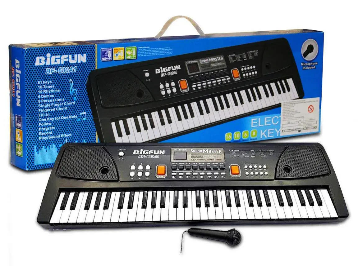 BigFun 61 Keys BF-630A1 Electronic Piano Keyboard