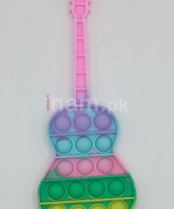 Guitar Shape Pop It Fidget Toy