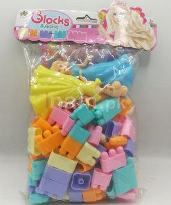 Building Blocks Toy with Dolls