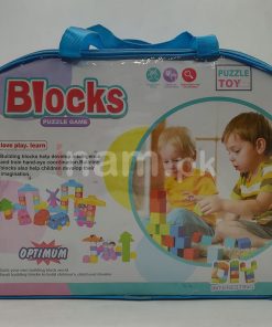 Interesting Blocks Puzzle Game with Doll Bag