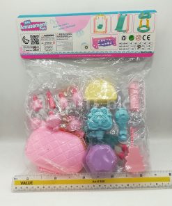 Kids Beauty Dressing Makeup Set Toy with Doll Size