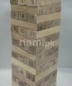 Jenga Wooden Stacking Tower Game - 54 PCS