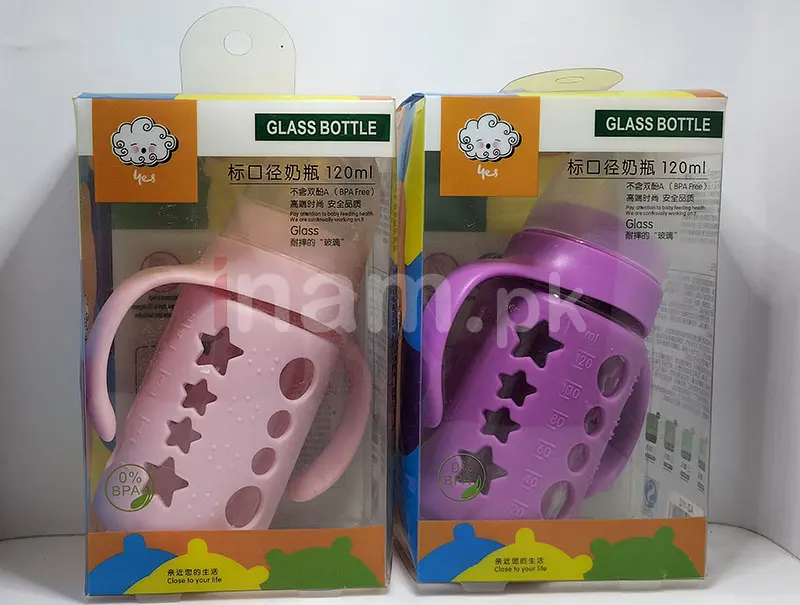 Yes Baby Feeder Glass Bottle 120ml