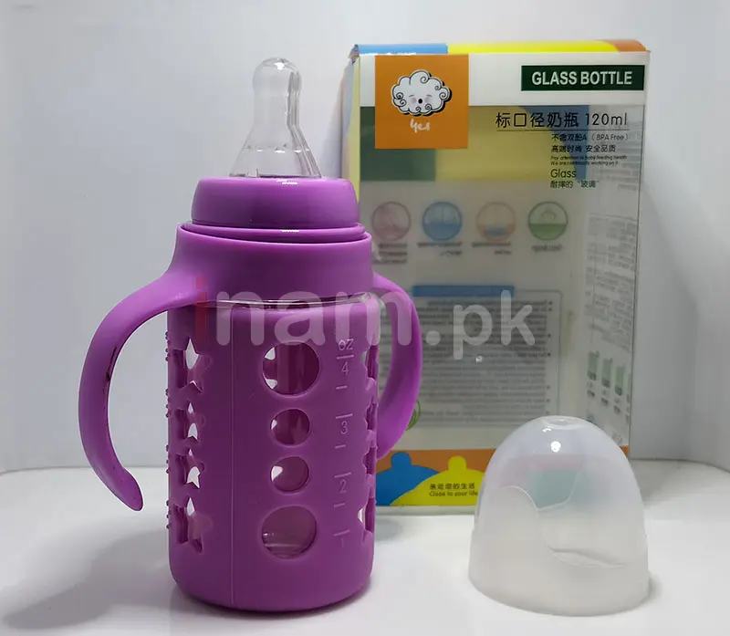 Yes Baby Feeder Glass Bottle 4oz