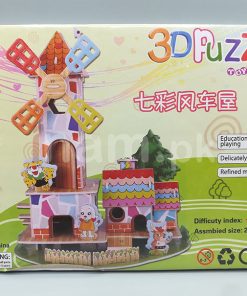 Educational 3D DIY Electric House Foam Puzzle Model