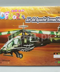 Educational 3D DIY Helicopter Foam Puzzle Model