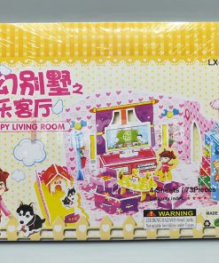 Educational 3D DIY Room Foam Puzzle Model