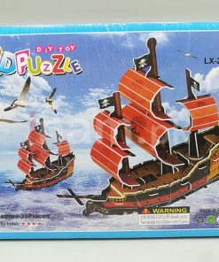 Educational 3D DIY Sea Ship Foam Puzzle Model