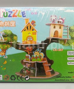 Educational 3D DIY Tree House Foam Puzzle Model