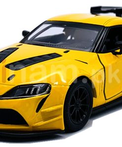 Kinsmart Toyota GR Supra Racing Concept Yellow