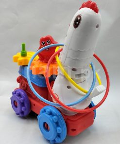 Chicken Catch Me Ring Toss Game Back