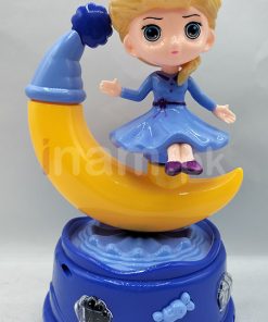 Rotating Moon Queen Elsa Doll