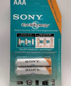 Sony Rechargeable AAA Batteries