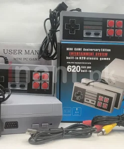 Classic TV Video Game Console - 620 Retro Games & Dual Controllers