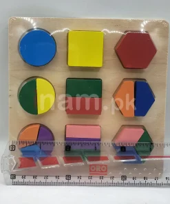 Wooden Shape Sorter Puzzle Board