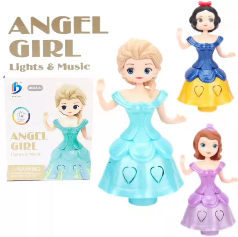 Angel Girl Princess Doll with Lights & Music