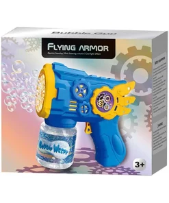 Electric Automatic Bubble Gun Blower with Light Box