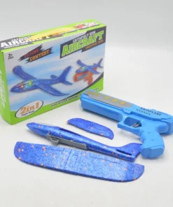 Foam Airplane Launcher Gun Box