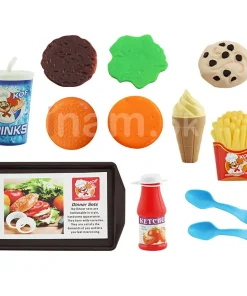 Kids Fast Food Pretend Play Set