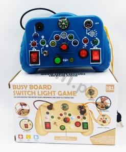 Busy Board Switch Light Game Montessori Sensory Learning Toy