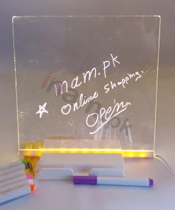 DIY Acrylic LED Message Board Lamp