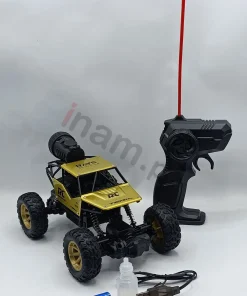 Metal RC Rock Crawler Off-Road Climbing Car with Smoke Effect & LED Light