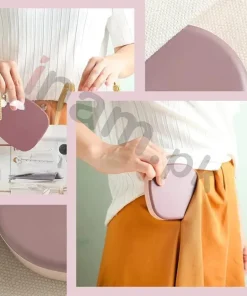 Mini Portable Cosmetic & Jewelry Organizer with Mirror