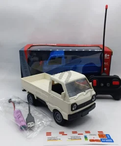 Rechargeable RC Pickup Truck with LED Lights & Smoke