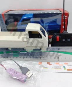 Rechargeable RC Pickup Truck with LED Lights & Smoke