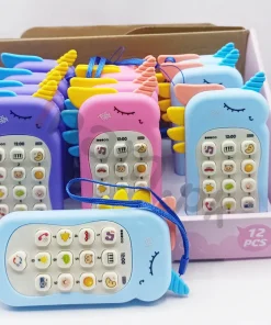 Unicorn Baby Silicone Learning Phone Toy
